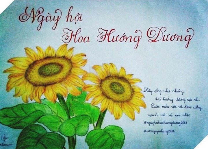 ngay hoi hoa huong duong